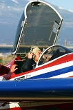 in the cockpit
